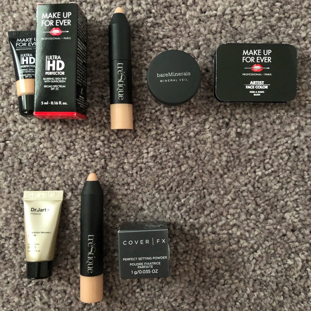 High end face makeup set makeup forever